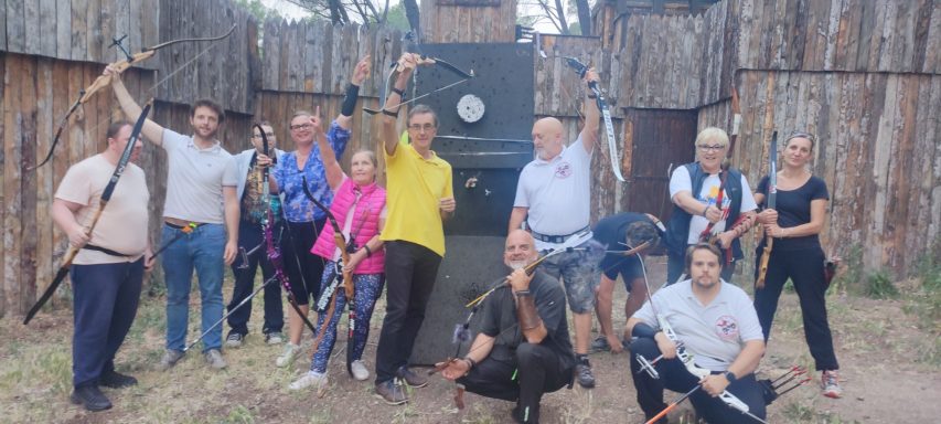 Les archers de l'ASPTT lors du tir du Roy